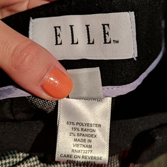 ELLE Skinny Stretchy Slacks - Picture 3 of 3